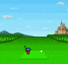Image n° 1 - screenshots  : Super Naxat Open - Golf de Shoubu da! Dorabocchan